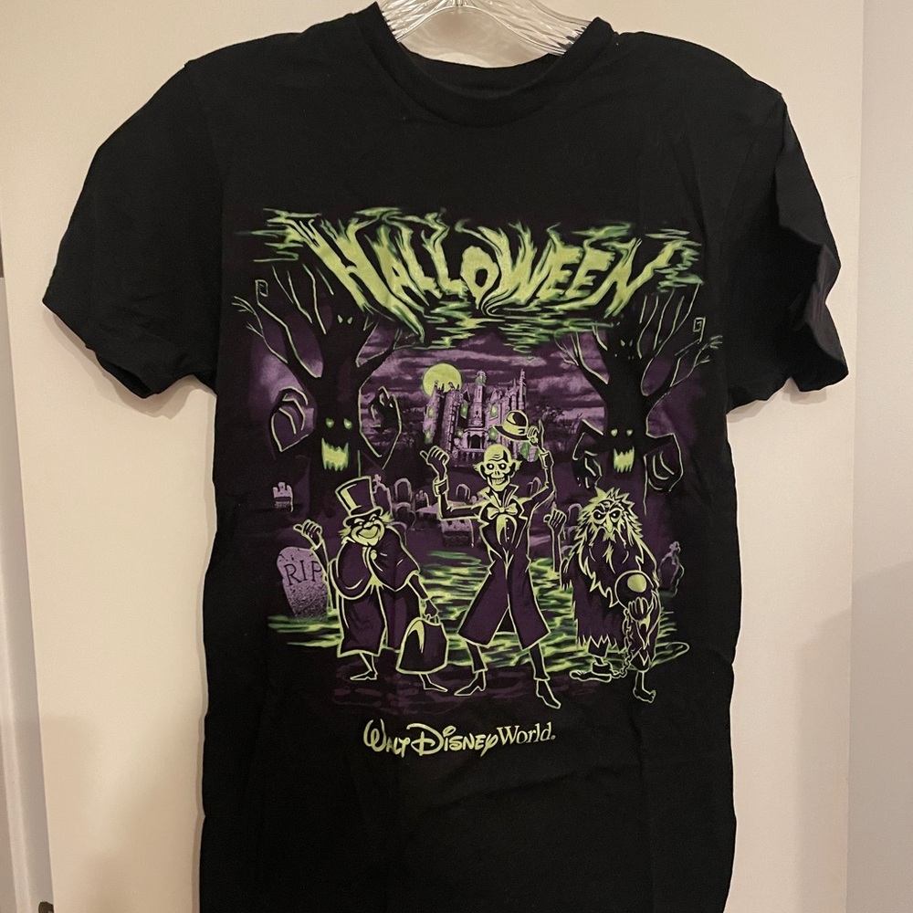 Halloween Disney Haunted Mansion glow in the dark T-Shirt
